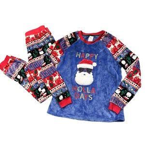 SECRET TREASURES Fleece Christmas Pajamas